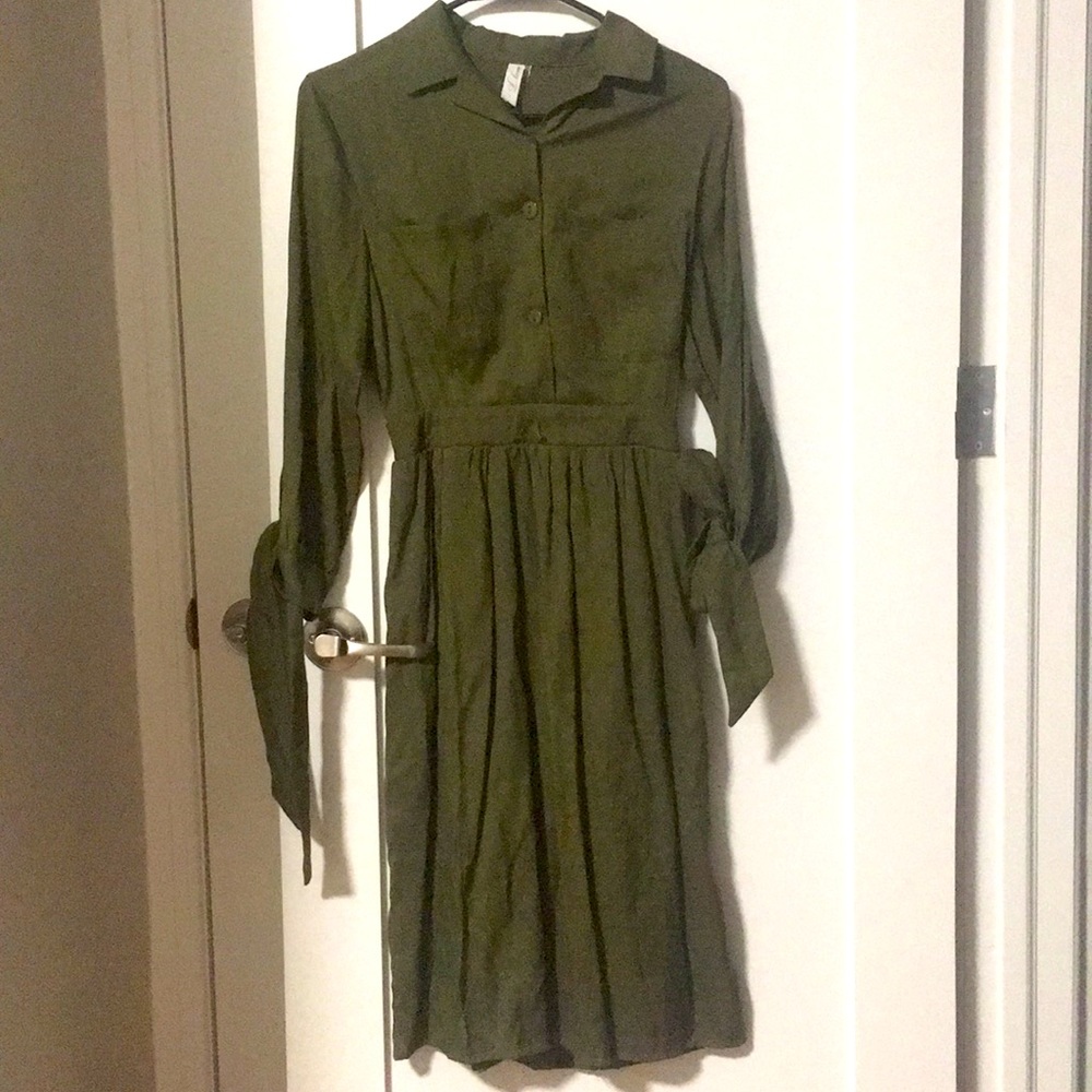 Vintage Green Dress